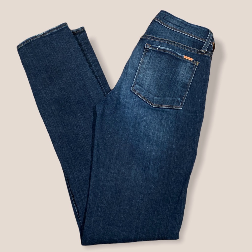 Fidelity Stevie Mid Rise Skinny Straight Jeans